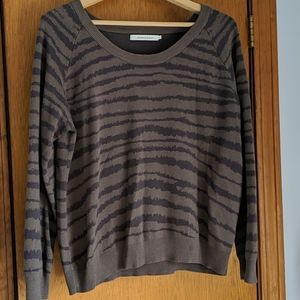 Winona Scoop Neck Cotton Blend Pullover